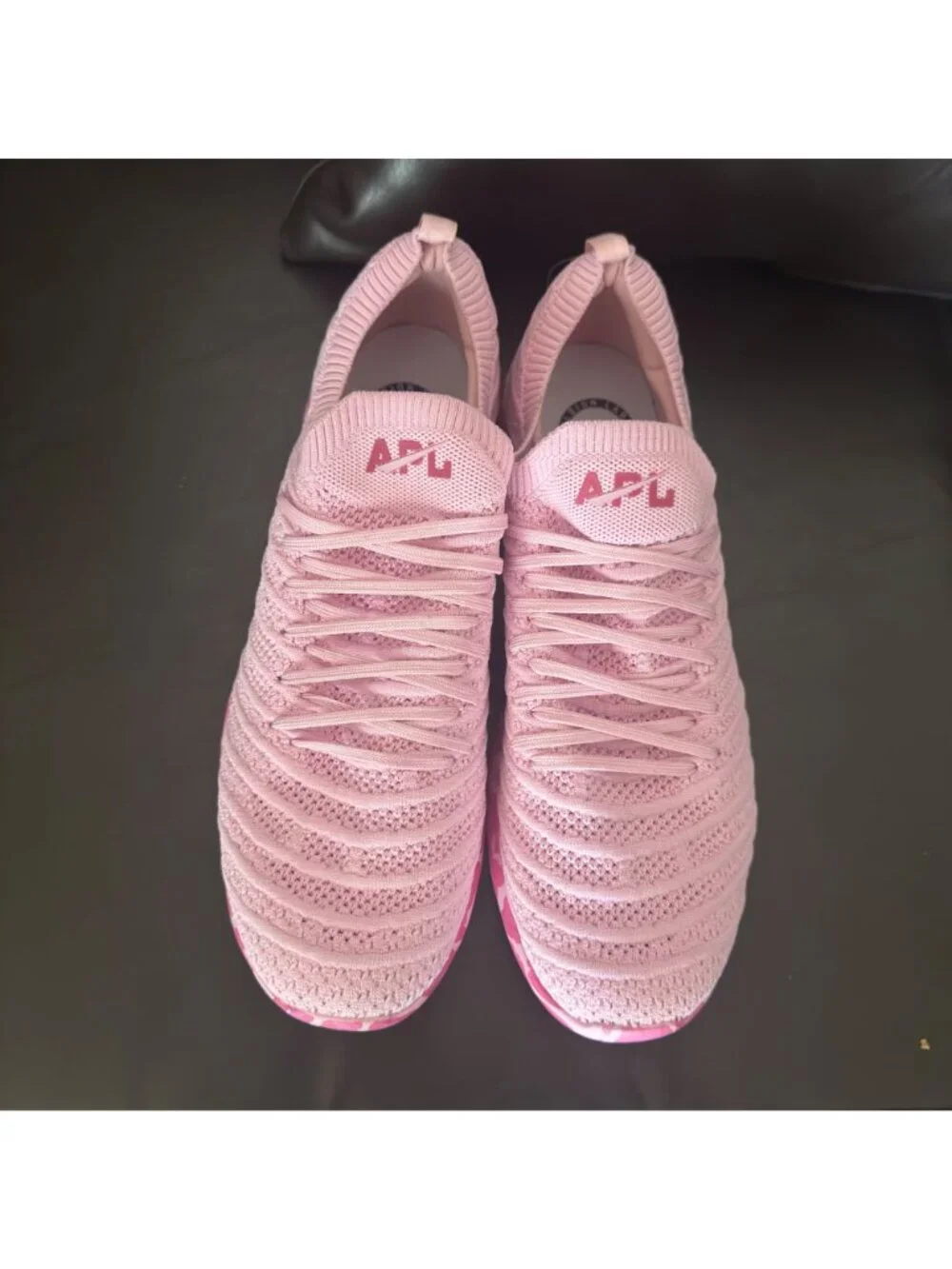 APL Womens‎ TechLoom Wave Sneakers Pink Camo Sole Size 12.5 US Lightweight shoes
